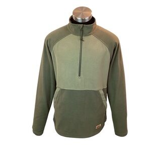 Fjall Raven Vardag Lite Fleece 1/2 Zip Jacket Green